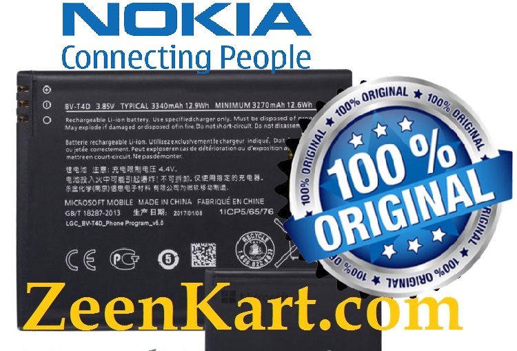 BV-T4D - Copy Original Microsoft Lumia 950 XL / Microsoft Lumia 940 XL Battery BV-T4D - 3340mAh - Image 1