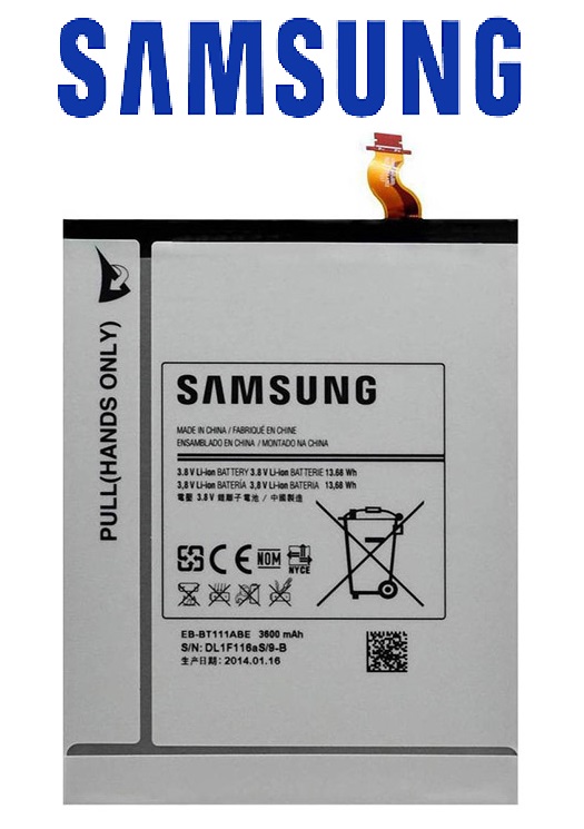 EB-BT115ABE 3 Original Samsung EB-BT115ABE Battery For Galaxy Tab 3 Lite 7.0 (SM-T110 SM-T111 SM-T115) / Tab 3 V (SM-T116) - 3600mAh - Image 1