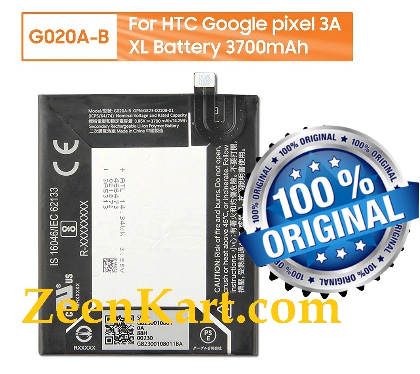 G020A-B Pixel 3A XL Original Google Pixel 3a XL Battery G020A-B - 3700mAh - Image 1