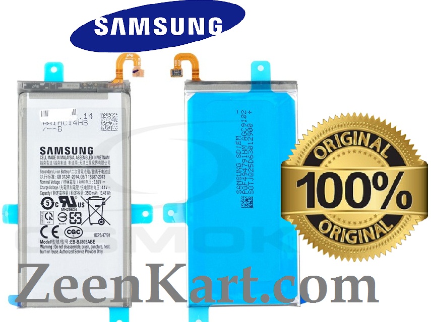 EB-BJ805ABE 2 Original Samsung EB-BJ805ABE Battery For Galaxy J8 Plus (J8+) / A6 Plus (A6+) 2018 Mobile - 3500mAh - Image 1