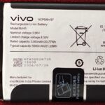 Original Vivo V40 5G (V2348) Battery BA49 - 5500mAh