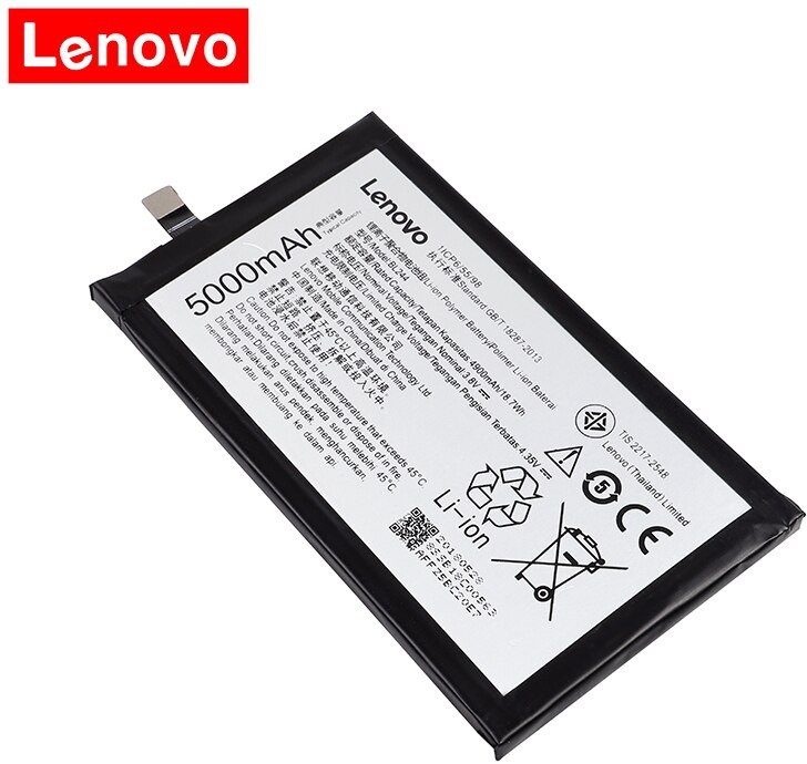 BL244 Original Lenovo BL244 Battery For Lenovo Vibe P1 Mobile - 5000mAh - Image 1