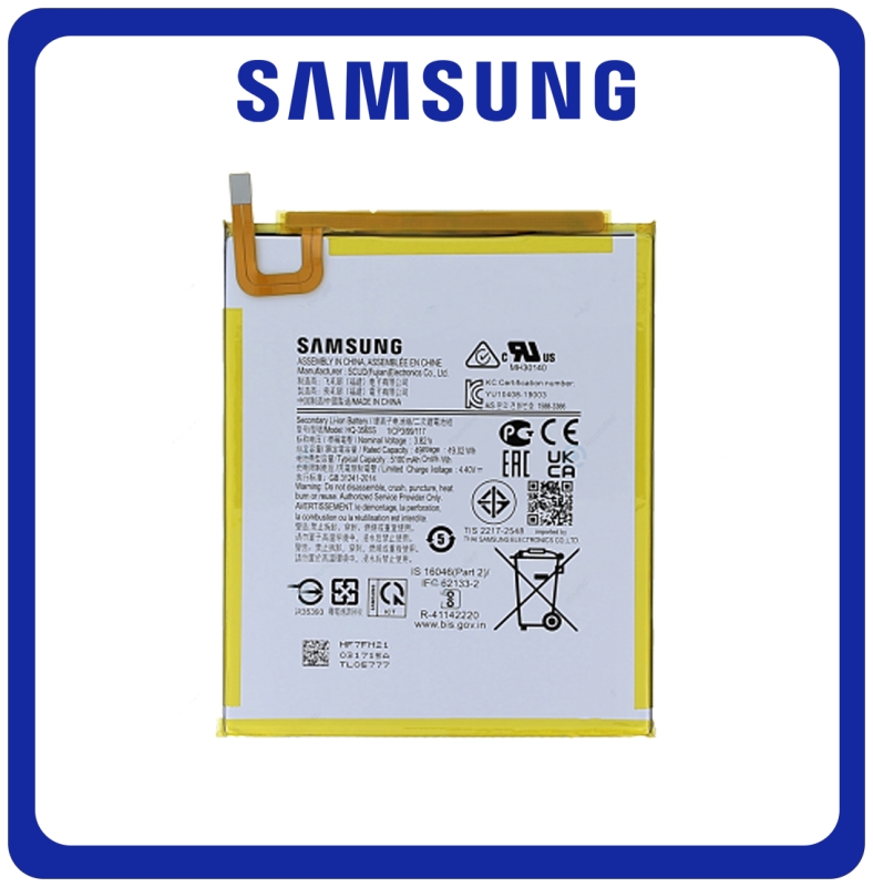 HQ-3565S 5 Original Samsung Galaxy Tab A7 Lite (T220/T225) / Tab A9 (X110/X115) Battery HQ-3565S - 5100mAh - Image 1