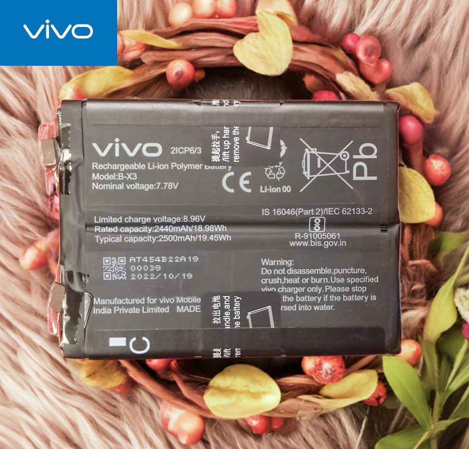 B-X3 1 100% Original iQOO 11 5G Battery B-X3 - 5000mAh - Image 1