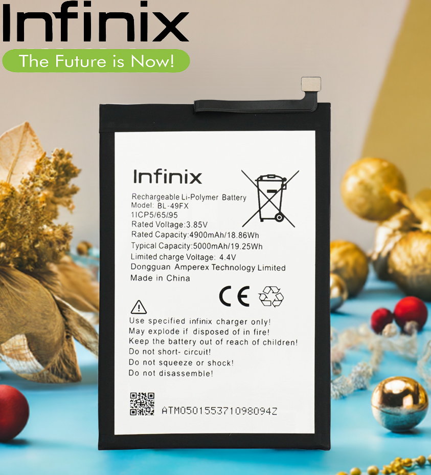 BL-49FX 5 Original Infinix Smart 5A (X657C) Battery BL-49FX - 5000mAh - Image 1