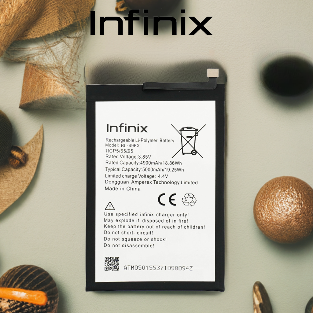BL-49FX 7 Original Infinix Hot 9 (X655C, X655, X655D) Battery BL-49FX - 5000mAh - Image 1