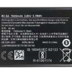 OriginaI BV-6A BV6A Battery for Nokia 8110 4G / Banana 2060 3060 5250 C5-03 (1500mAh)
