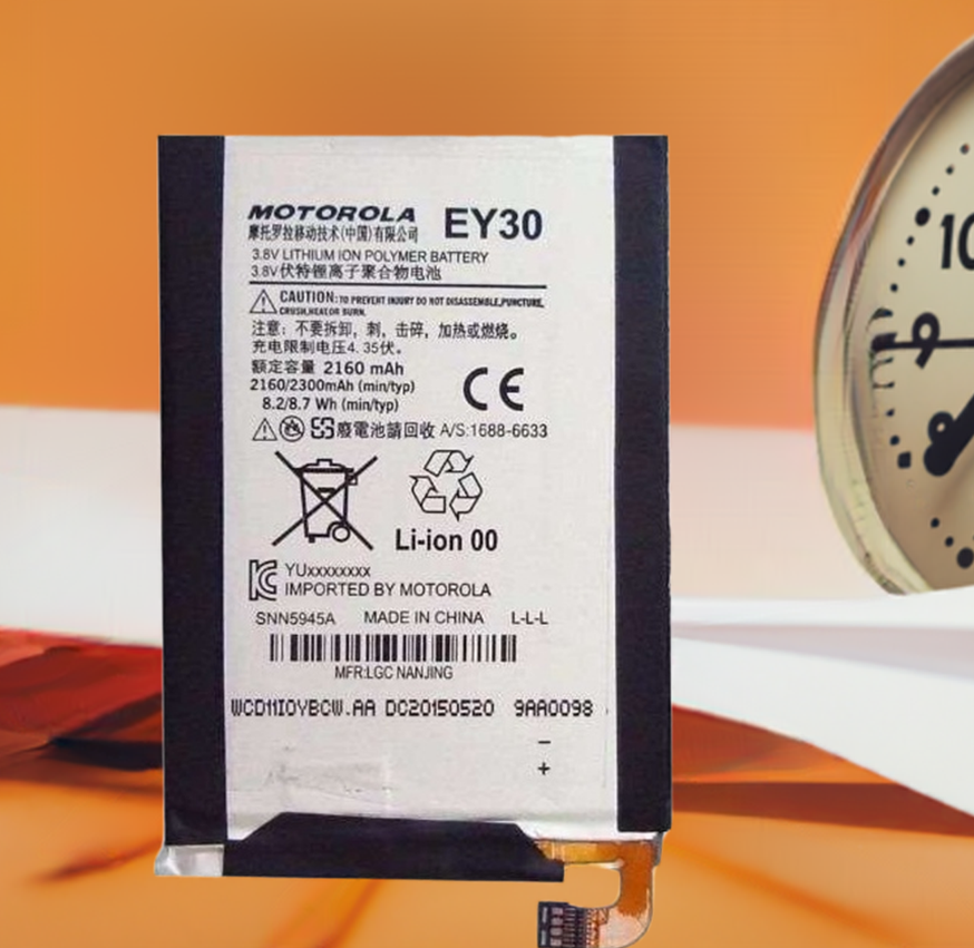 EY30 Original Motorola Moto X 2nd Gen (XT1097, XT1096, XT1095, XT1092, XT1085, XT1093) Battery EY30 - 2300mAh - Image 1