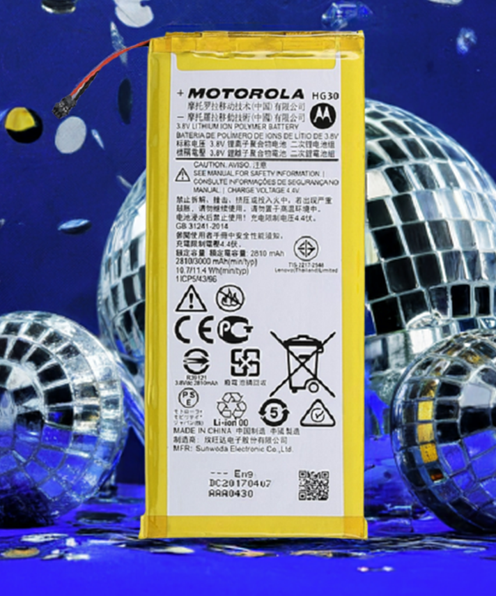 HG30 6 Original Motorola Moto G5s (XT1793, XT1794, XT1792, XT1790) Battery HG30 - 3000mAh - Image 1