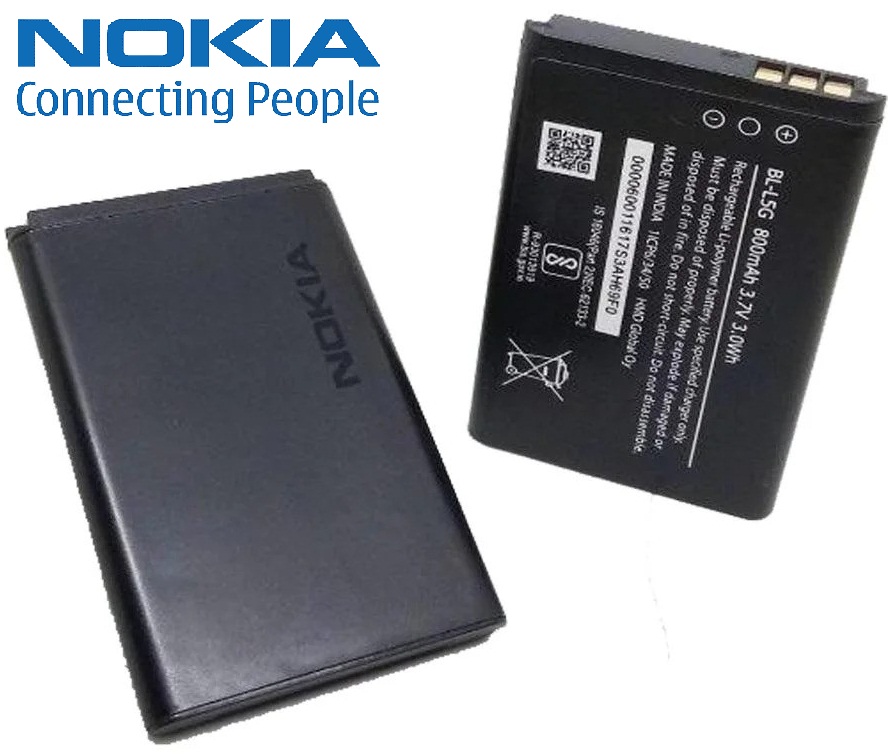 BL-L5G 3 100% Original Nokia BL-L5G Battery - Image 1