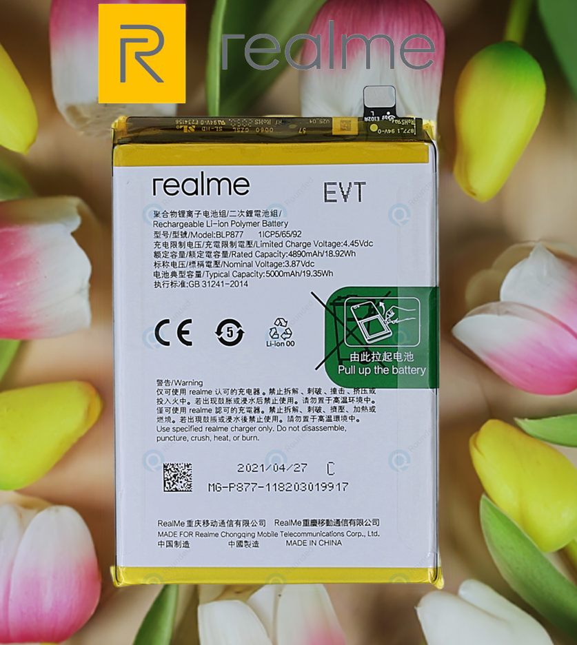 BLP877 1 Original Realme C35 (RMX3511) Battery BLP877 - 5000mAh - Image 1