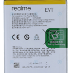 Original Realme 9i 5G (RMX3612) Battery BLP877 - 5000mAh