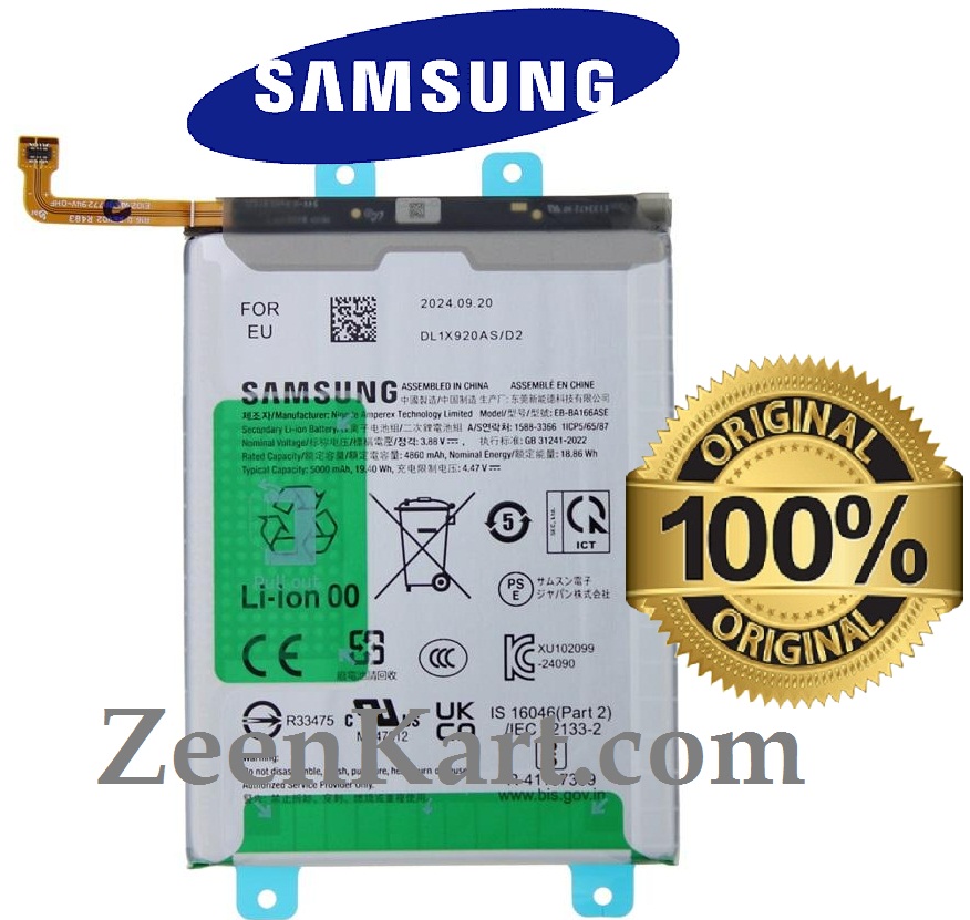 EB-BA166ABY 2 Original Samsung EB-BA166ABY Battery For Samsung Galaxy A26 5G Mobile - 5000mAh - Image 1
