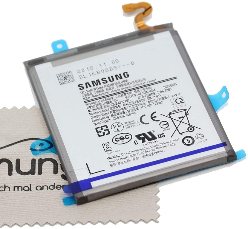EB-BA920ABU 3 Original Samsung Galaxy A9 Star Pro Battery EB-BA920ABU - 3800mAh - Image 1