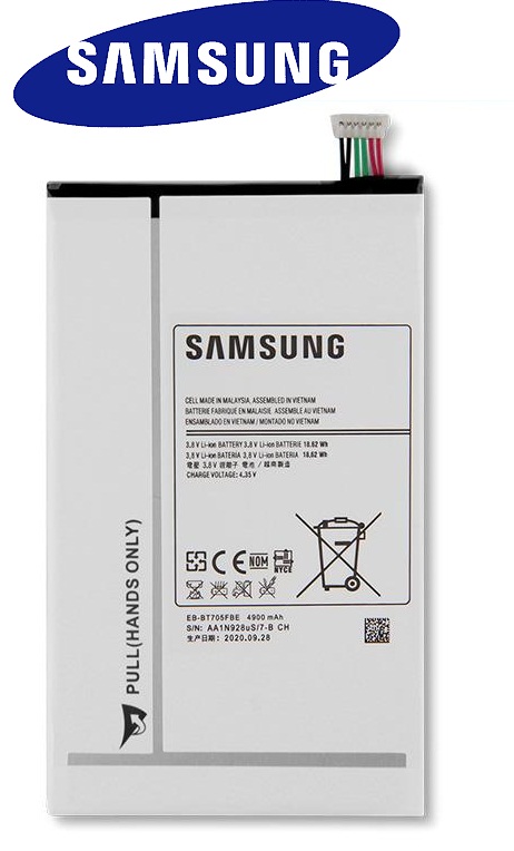 EB-BT705FBE 1 Original Samsung Galaxy Tab S 8.4 (SM-T700) Battery EB-BT705FBE – 4900mAh - Image 1