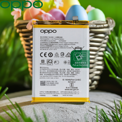 Original Oppo F19 (CHP2219, CPH2219) Battery BLP851 - 5000mAh