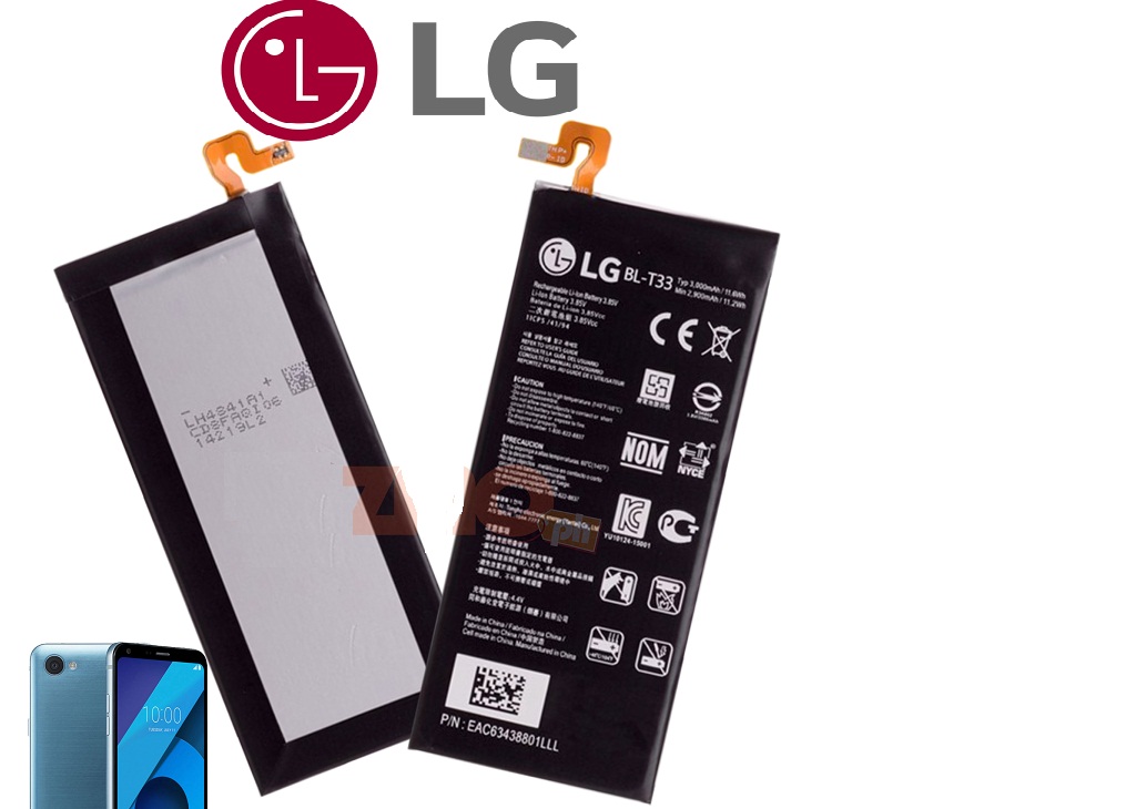 BL-T33 3 Original LG Q6 Plus (LG Q6+ / LGM700DSK) Battery BL-T33 - 3000mAh - Image 1