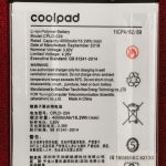 Original and Brand New Coolpad Cool 5 / Cool5 Battery CPLD-224 - 4000mAh