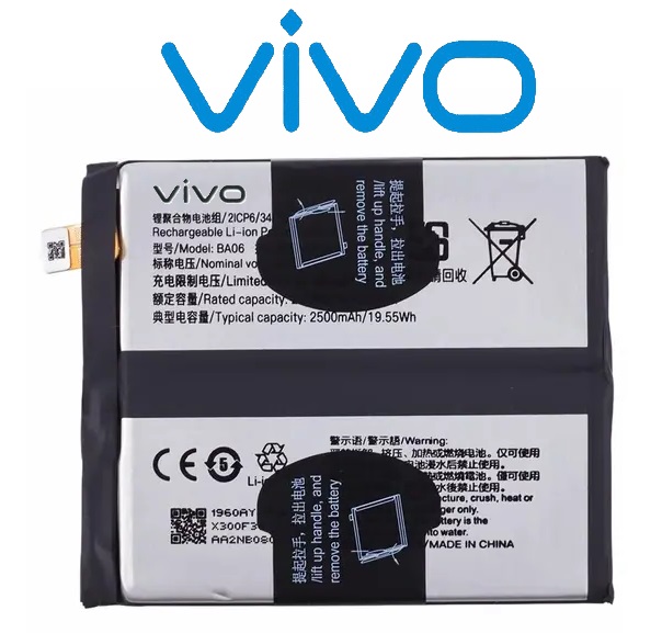 BA06 1 Original Vivo X100 5G (V2309A, V2308) Battery BA06 - 5000mAh - Image 1
