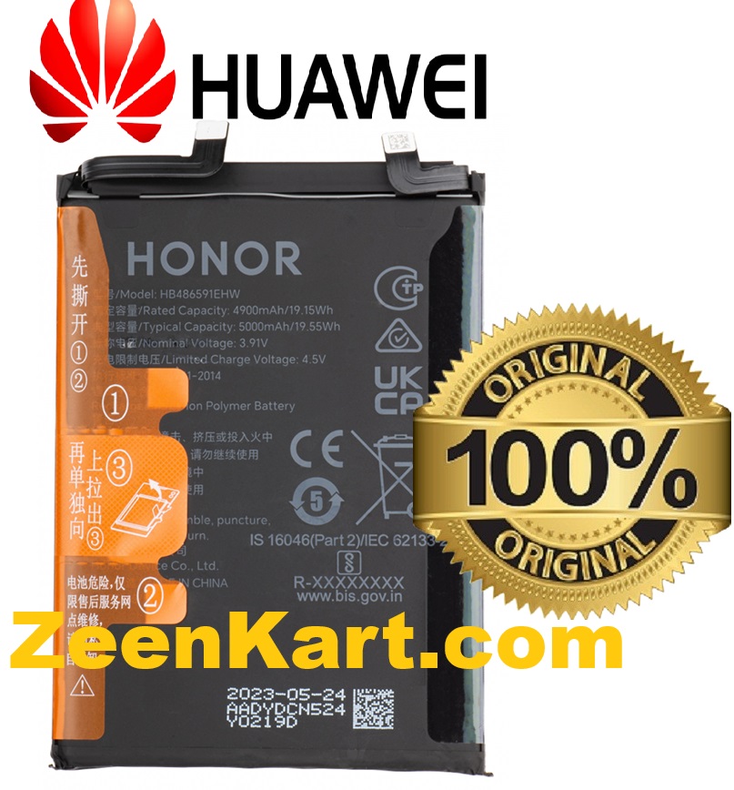 HB486591EHW 4 Original Huawei HB486591EHW Battery For Honor 90 / Honor 90 Pro Mobile - 5000mAh - Image 1