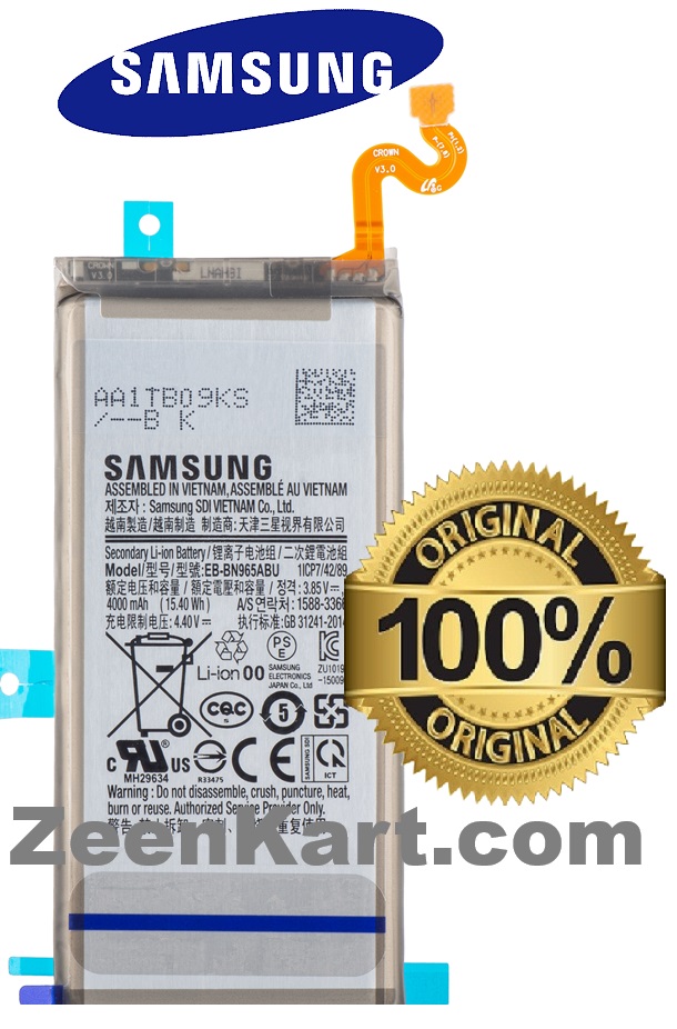 EB-BN965ABU 2 Original Samsung Galaxy Note 9 / Note9 (SM-N960F) Battery EB-BN965ABU - 4000mAh - Image 1