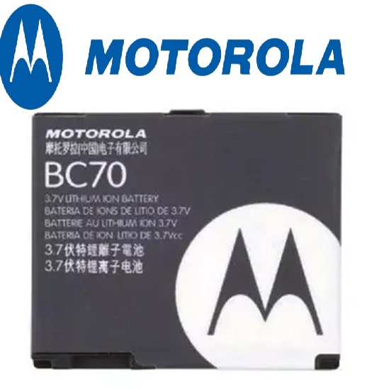 BC70 3 Original Motorola BC70 Battery For Motorola Rizr Z8 Rokr E6 V3x SLVR V8 - Image 1