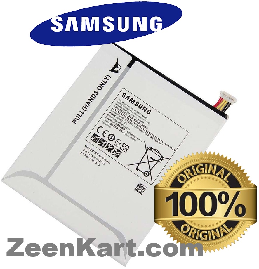 EB-BT355ABE 2 Original Samsung EB-BT355ABE Battery For Samsung Galaxy Tab A 8.0 (2015) SM-T355 - 4200mAh - Image 1