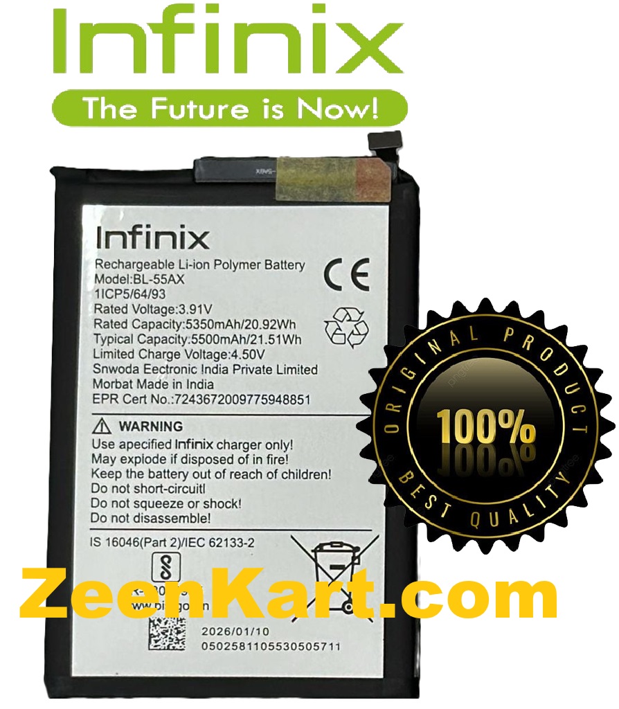 BL-55AX 1 - Copy Original Infinix GT 30 Pro 5G+ (X6873) Battery BL-55AX - 5500mAh - Image 1