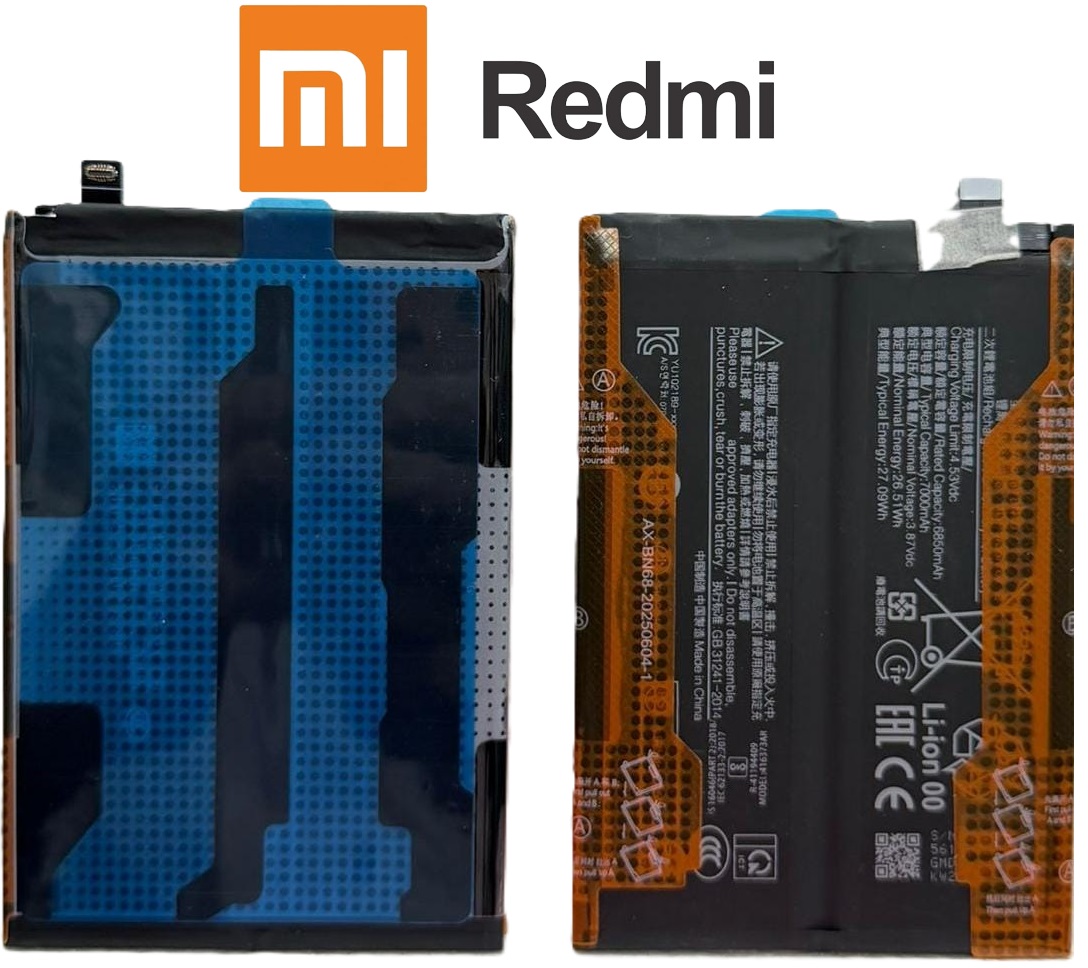 BN70 Original Mi Redmi 15 (4G & 5G) / POCO M7 4G Battery BN70 - 7000mAh - Image 1