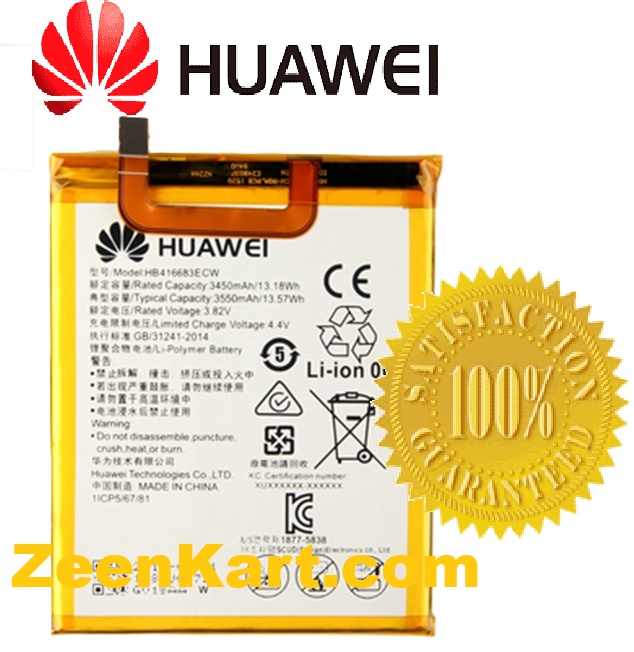 HB416683ECW 1 Original Huawei Nexus 6P (H1511, H1512) Battery HB416683ECW - 3550mAh - Image 1