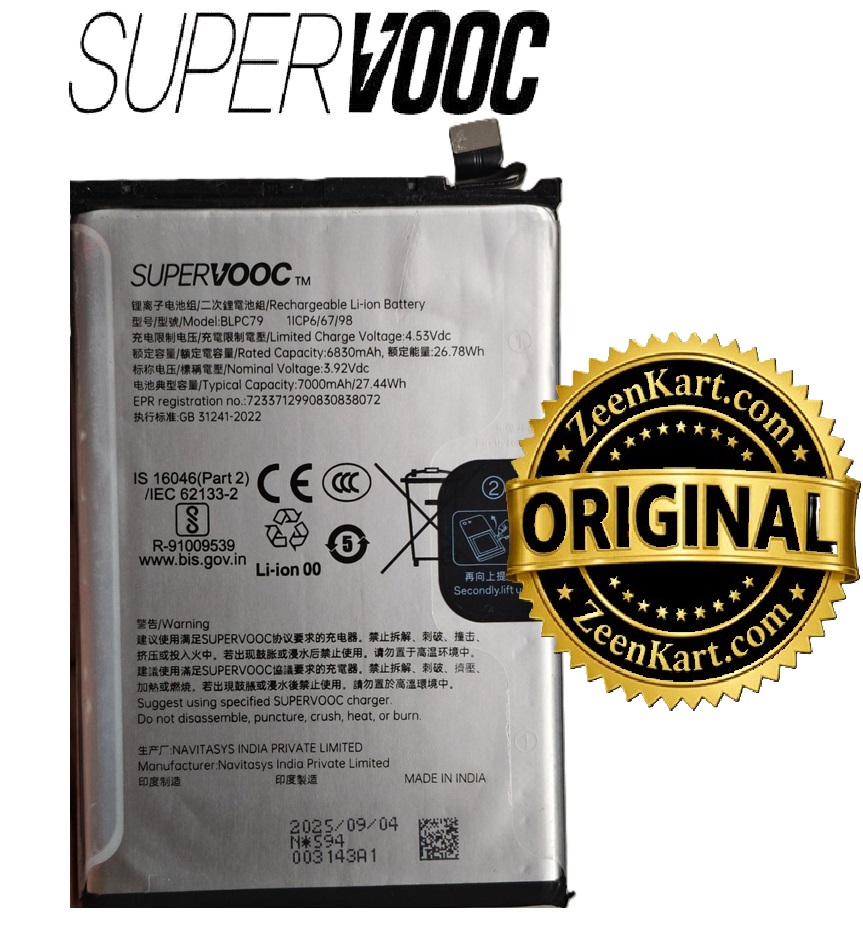 BLPC79 Original Realme 15 Pro 5G (RMX5101) Battery BLPC79 - 7000mAh - Image 1