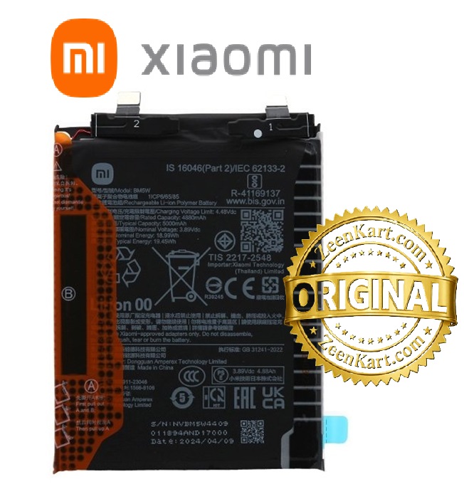 Original Xiaomi 14T Pro 5G (2407FPN8EG) Battery BM5W – 5000mAh