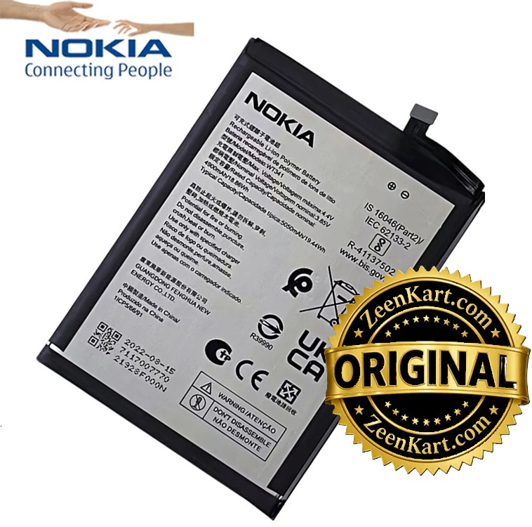 WT341 1 Original Nokia G21 (TA-1418, TA-1477, TA-1415) Battery WT341 - 5050mAh - Image 1