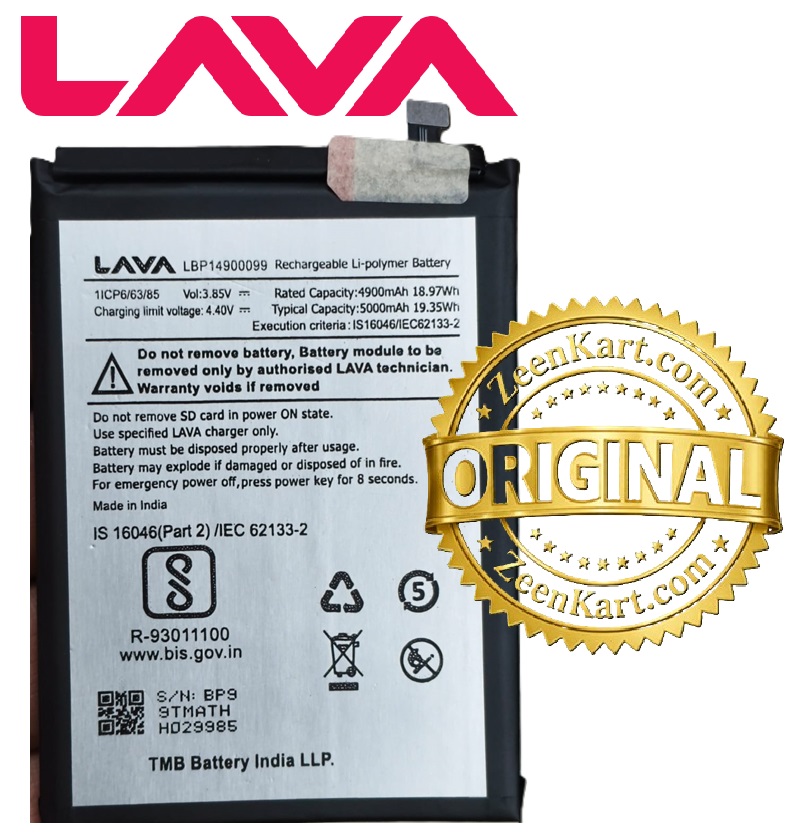 LBP14900099 Original LAVA Bold 5G Battery LBP14900099 - 5000mAh - Image 1
