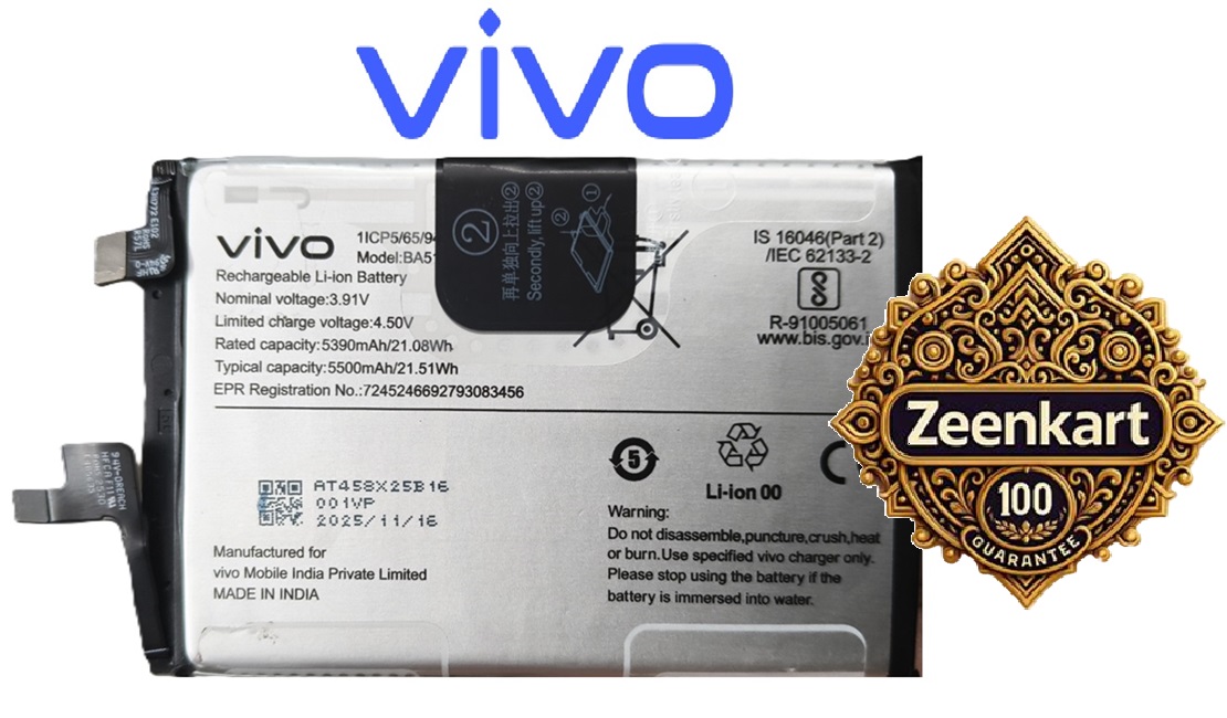 BA51 33 Original Vivo T3 Pro 5G (V2404) Battery – 5500mAh - Image 1
