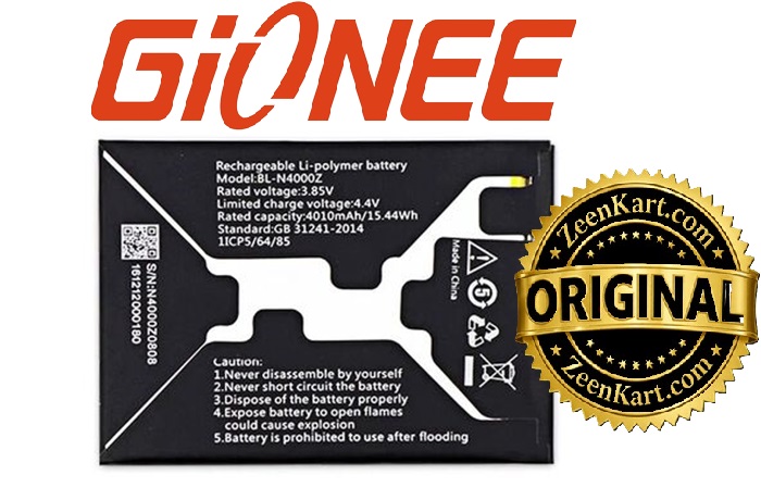 BL-N4000Z 2 Original Gionee A1 Battery BL-N4000Z – 4010mAh - Image 1